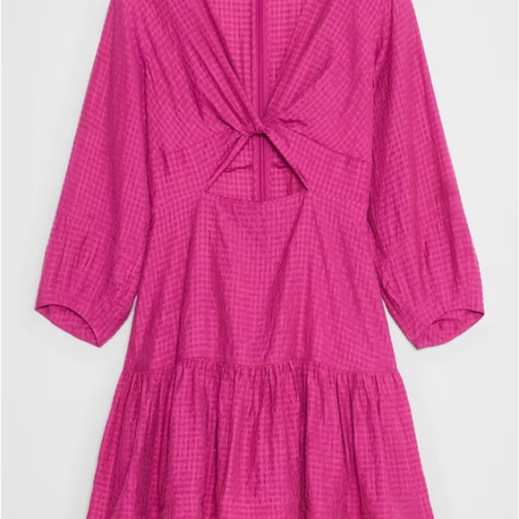 Banana Republic Fuchsia Knit Dress - Picture 2 of 3